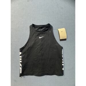 Nike Swoosh Training Sz S Women   Black Brand New